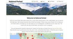 Desktop Screenshot of nationalparked.com
